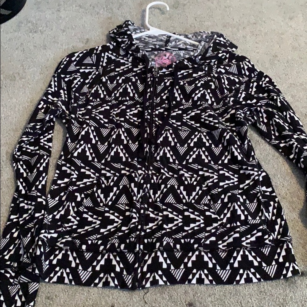 Size Medium zip up sweatshirt